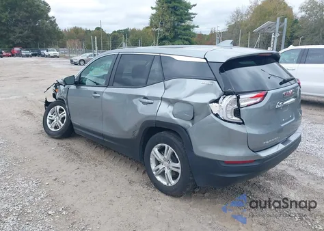 2024 GMC Terrain Fwd Sle from USA, damaged, VIN 3GKALMEG0RL341251